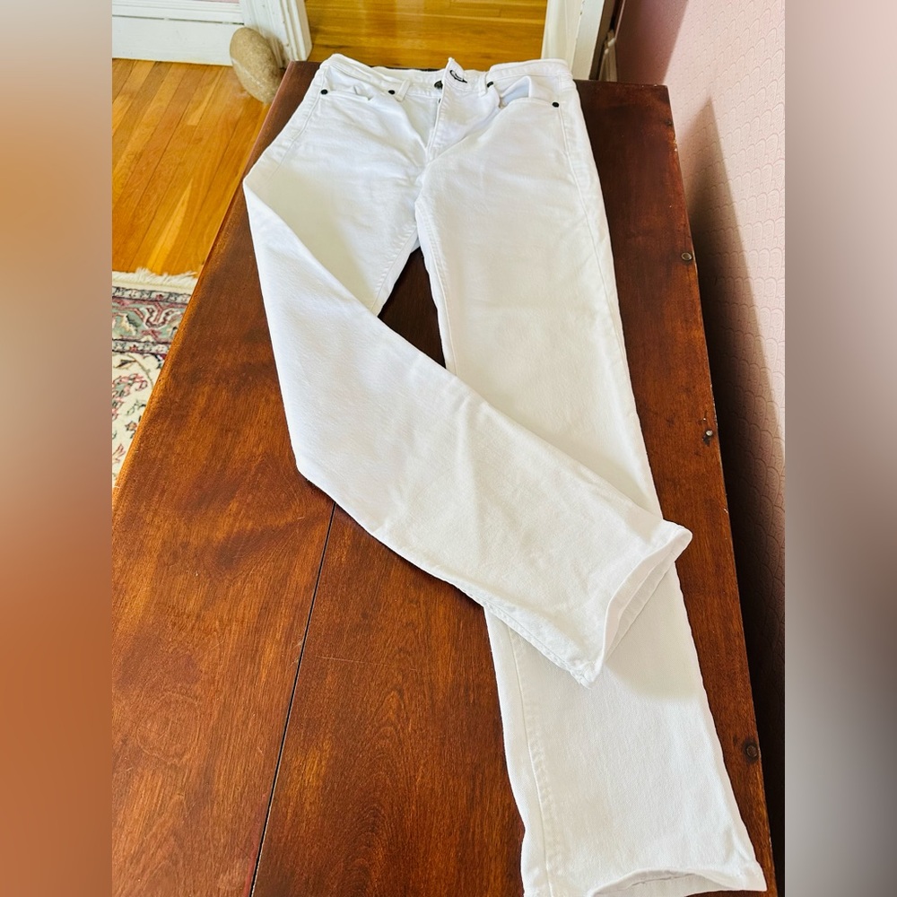 Rag and Bone white Pencil Jeans
